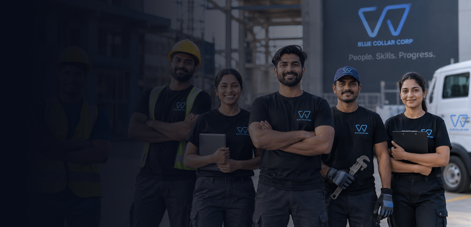 Blue Collar Indian Workforce Team